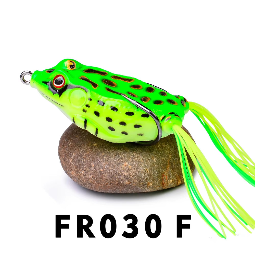 Wholesale Black Fish Bionic Soft Lures Frog Lures - Factory Direct Supply