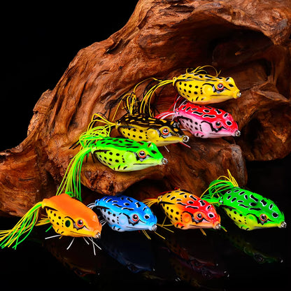Wholesale Black Fish Bionic Soft Lures Frog Lures - Factory Direct Supply