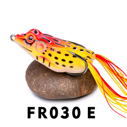 Wholesale Black Fish Bionic Soft Lures Frog Lures - Factory Direct Supply