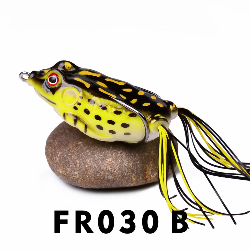 Wholesale Black Fish Bionic Soft Lures Frog Lures - Factory Direct Supply