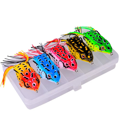 Wholesale Black Fish Bionic Soft Lures Frog Lures - Factory Direct Supply
