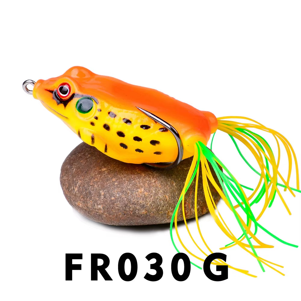 Wholesale Black Fish Bionic Soft Lures Frog Lures - Factory Direct Supply