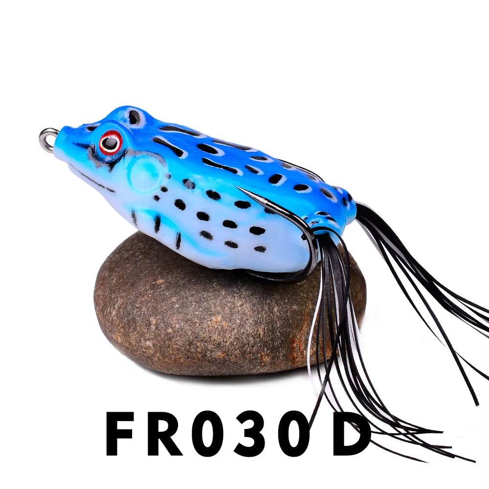 Wholesale Black Fish Bionic Soft Lures Frog Lures - Factory Direct Supply